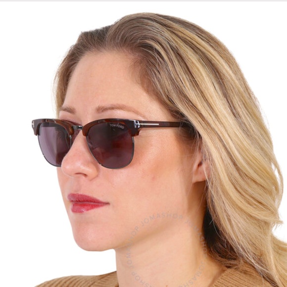 TOM FORD  Henry 53MM Browline Sunglasses main image 11